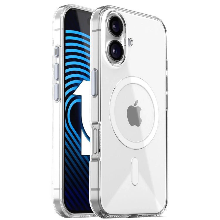 iPhone 16 Plus Hülle – MagSafe Handyhülle TPU + Acryl Silikon Case Cover von Xplay | iPhone 16 Plus kaufen bei Xplay