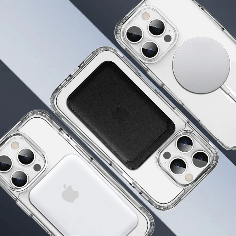 iPhone 16 Pro Max Hülle – MagSafe Handyhülle TPU + Acryl Silikon Case Cover von Xplay | iPhone 16 Pro Max kaufen bei Xplay
