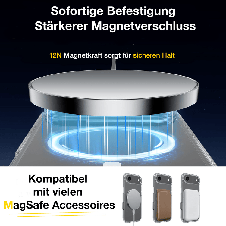 iPhone 17 Air Hülle – MagSafe Handyhülle TPU + Acryl von Xplay | iPhone 17 Air Hülle kaufen bei Xplay