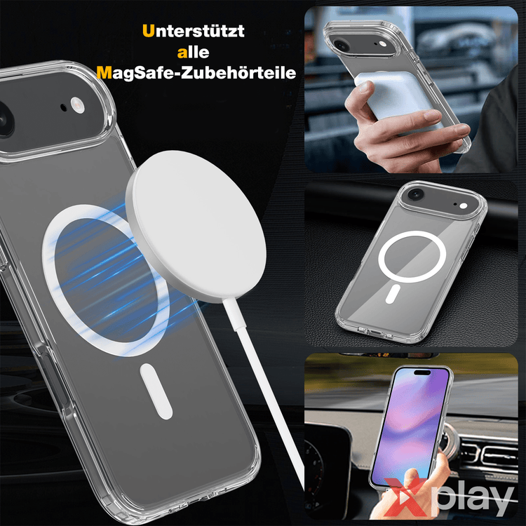 iPhone 17 Air Hülle – MagSafe Handyhülle TPU + Acryl von Xplay | iPhone 17 Air Hülle kaufen bei Xplay
