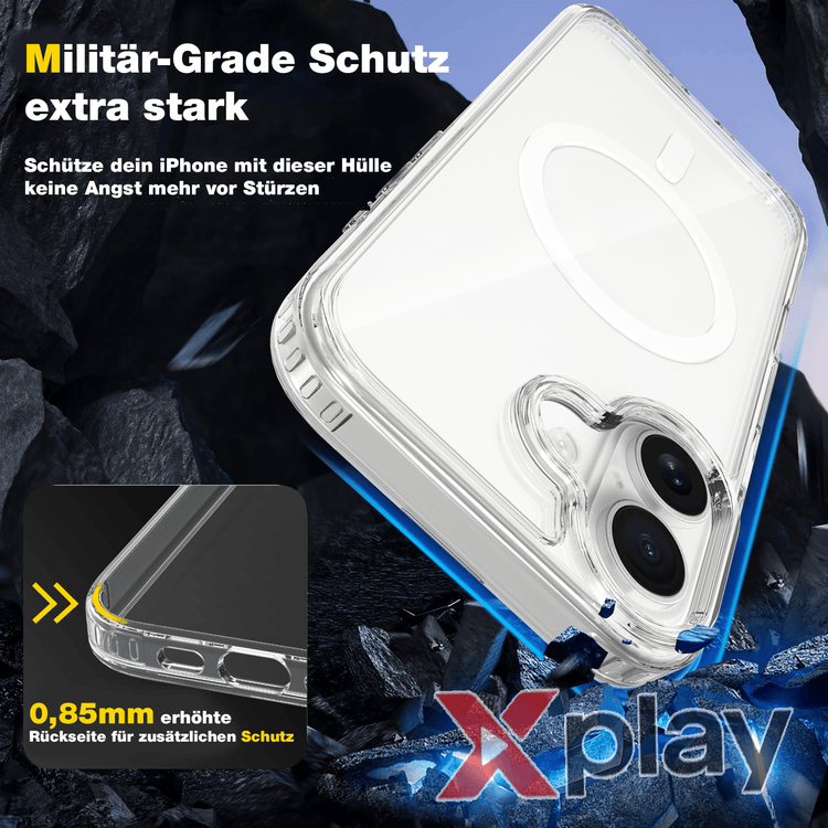 iPhone 17 Hülle – MagSafe Handyhülle TPU + Acryl (Kopie) von Xplay | iPhone 17 Air Hülle kaufen bei Xplay