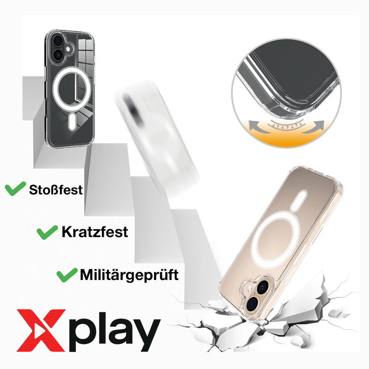 iPhone 17 Hülle – MagSafe Handyhülle TPU + Acryl (Kopie) von Xplay | iPhone 17 Air Hülle kaufen bei Xplay