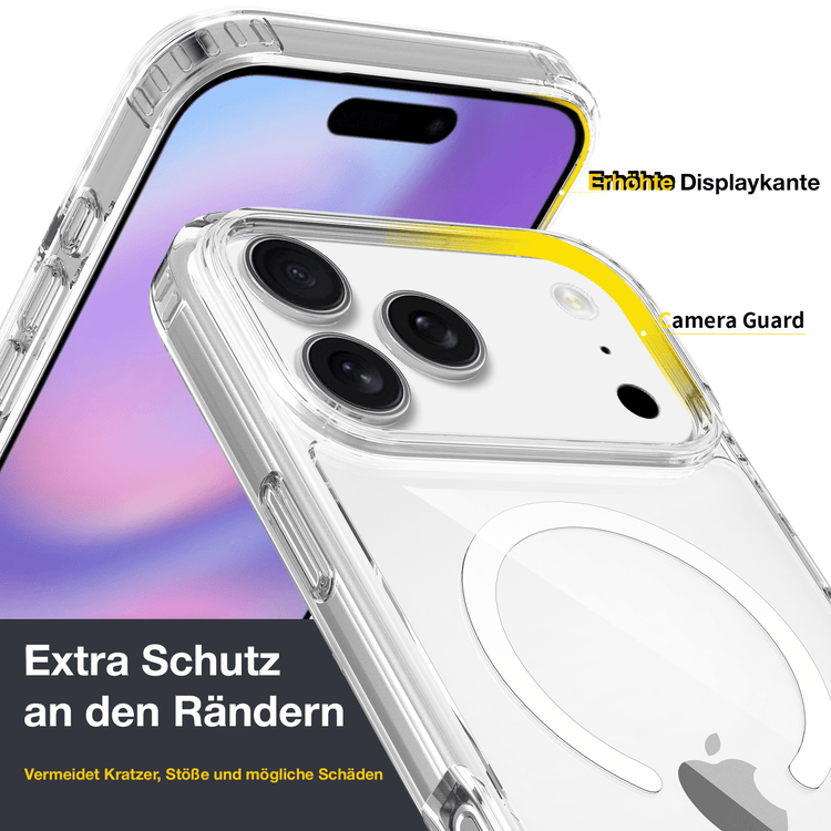 iPhone 17 Pro Hülle – MagSafe Handyhülle TPU + Acryl von Xplay | iPhone 17 Pro Hülle kaufen bei Xplay
