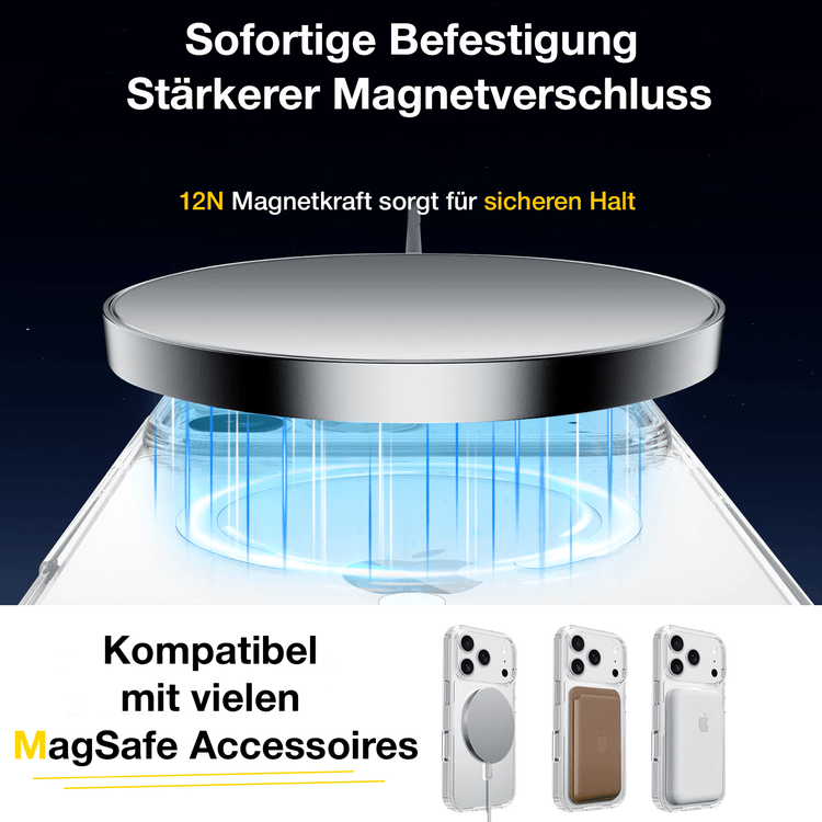 iPhone 17 Pro Hülle – MagSafe Handyhülle TPU + Acryl von Xplay | iPhone 17 Pro Hülle kaufen bei Xplay