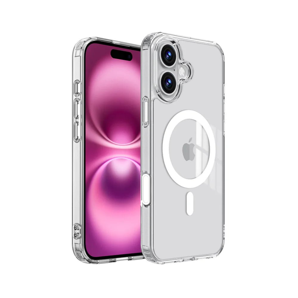 iPhone 16 Hülle – MagSafe Handyhülle TPU + Acryl Silikon Case Cover von Xplay | iPhone 16 kaufen bei Xplay