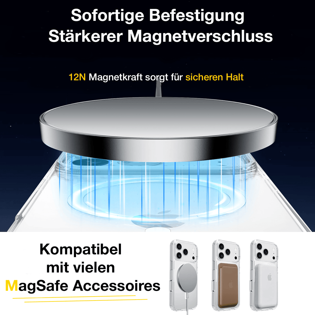 iPhone 17 Pro Hülle – MagSafe Handyhülle TPU + Acryl von Xplay | iPhone 17 Pro Hülle kaufen bei Xplay